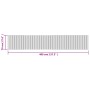 Rectangular gray bamboo rug 70x400 cm by vidaXL, Rugs - Ref: Foro24-376760, Price: 32,91 €, Discount: %