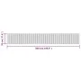 Alfombra rectangular bambú negro 70x500 cm de vidaXL, Alfombras - Ref: Foro24-376762, Precio: 41,26 €, Descuento: %