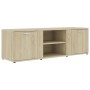 TV-Schrank aus eichenfarbenem Sperrholz, 120 x 34 x 37 cm von vidaXL, TV-Möbel - Ref: Foro24-801164, Preis: 71,85 €, Rabatt: %