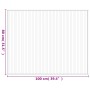 Alfombra rectangular bambú marrón 80x100 cm de vidaXL, Alfombras - Ref: Foro24-376902, Precio: 32,83 €
