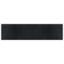Rectangular black bamboo rug 100x400 cm by vidaXL, Rugs - Ref: Foro24-376954, Price: 45,40 €, Discount: %