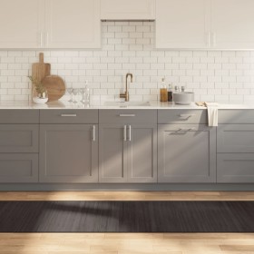 Dark brown rectangular bamboo rug 70x500 cm by vidaXL, Rugs - Ref: Foro24-376893, Price: 43,81 €, Discount: %