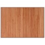 Alfombra rectangular bambú marrón 70x100 cm de vidaXL, Alfombras - Ref: Foro24-376866, Precio: 31,33 €, Descuento: %