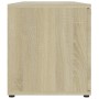 TV-Schrank aus eichenfarbenem Sperrholz, 120 x 34 x 37 cm von vidaXL, TV-Möbel - Ref: Foro24-801164, Preis: 71,85 €, Rabatt: %