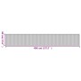 Dunkelbrauner rechteckiger Bambusteppich 60x400 cm von vidaXL, Teppiche - Ref: Foro24-376851, Preis: 31,68 €, Rabatt: %