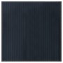 Grauer quadratischer Bambusteppich 100x100 cm von vidaXL, Teppiche - Ref: Foro24-376940, Preis: 28,25 €, Rabatt: %