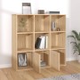 Regal aus Sonoma-Eichensperrholz, 98 x 30 x 98 cm von vidaXL, Bücherregale und Regale - Ref: Foro24-801119, Preis: 96,95 €, R...