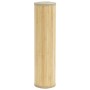 Alfombra rectangular bambú color natural claro 80x400 cm