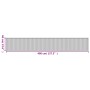 Rectangular bamboo rug in natural color 60x400 cm by vidaXL, Rugs - Ref: Foro24-376847, Price: 34,62 €, Discount: %
