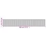 Rectangular bamboo rug in natural color 60x400 cm by vidaXL, Rugs - Ref: Foro24-376847, Price: 34,01 €, Discount: %