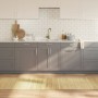 Rechteckiger Bambusteppich in heller Naturfarbe 70x500 cm von vidaXL, Teppiche - Ref: Foro24-376891, Preis: 44,03 €, Rabatt: %