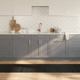 Rechteckiger schwarzer Bambusteppich 60x1000 cm von vidaXL, Teppiche - Ref: Foro24-376858, Preis: 55,91 €, Rabatt: %