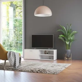 Mueble para TV madera contrachapada blanco 120x34x37 cm by vidaXL, TV Furniture - Ref: Foro24-801152, Price: 47,23 €, Discoun...