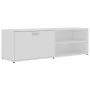 Fernsehmöbel aus weißem Sperrholz 120x34x37 cm von vidaXL, TV-Möbel - Ref: Foro24-801152, Preis: 51,05 €, Rabatt: %
