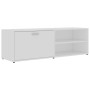 Fernsehmöbel aus weißem Sperrholz 120x34x37 cm von vidaXL, TV-Möbel - Ref: Foro24-801152, Preis: 53,16 €, Rabatt: %