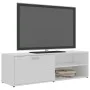 Fernsehmöbel aus weißem Sperrholz 120x34x37 cm von vidaXL, TV-Möbel - Ref: Foro24-801152, Preis: 51,05 €, Rabatt: %