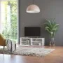 Fernsehmöbel aus weißem Sperrholz 120x34x37 cm von vidaXL, TV-Möbel - Ref: Foro24-801152, Preis: 51,05 €, Rabatt: %