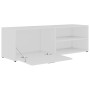 Fernsehmöbel aus weißem Sperrholz 120x34x37 cm von vidaXL, TV-Möbel - Ref: Foro24-801152, Preis: 53,16 €, Rabatt: %