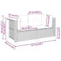 Garden corner sofas with cushions 2 pcs gray synthetic rattan by vidaXL, Outdoor sofas - Ref: Foro24-365915, Price: 171,95 €,...