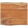 Rectangular board acacia wood live edge 70x60x2.5 cm by vidaXL, Table tops - Ref: Foro24-370619, Price: 68,55 €, Discount: %