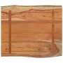 Rectangular board acacia wood live edge 70x60x2.5 cm by vidaXL, Table tops - Ref: Foro24-370619, Price: 60,22 €, Discount: %