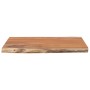 Rectangular board acacia wood live edge 70x60x2.5 cm by vidaXL, Table tops - Ref: Foro24-370619, Price: 68,55 €, Discount: %
