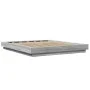Sonoma-grauer Holzwerkstoff-Bettrahmen 150 x 200 cm von vidaXL, Betten und Lattenroste - Ref: Foro24-3281187, Preis: 163,41 €...
