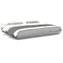 Sonoma gray engineered wood bed frame 200x200 cm by vidaXL, Beds and slatted bases - Ref: Foro24-3281166, Price: 182,59 €, Di...
