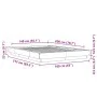 Bettgestell aus Sonoma-Eiche-Holzwerkstoff, 140 x 200 cm von vidaXL, Betten und Lattenroste - Ref: Foro24-3281191, Preis: 158...