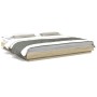 Sonoma oak engineered wood bed frame 180x200 cm by vidaXL, Beds and slatted bases - Ref: Foro24-3281170, Price: 174,68 €, Dis...