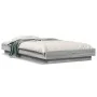 Estructura de cama madera de ingeniería gris Sonoma 90x200 cm de vidaXL, Camas y somieres - Ref: Foro24-3281215, Precio: 140,...