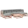 7-piece garden sofa set with Douglas fir wood cushions by vidaXL, Garden sets - Ref: Foro24-3295824, Price: 555,27 €, Discoun...