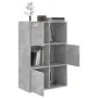 Aufbewahrungsschrank aus grauem Sperrholz, 60 x 29,5 x 90 cm von vidaXL, Bücherregale und Regale - Ref: Foro24-801138, Preis:...