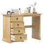 Corona dressing table solid pine wood 104x47x75 cm by vidaXL, Desks - Ref: Foro24-4005684, Price: 150,62 €, Discount: %