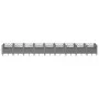 Planter with pegs PP light gray 363.5x43.5x43.5 cm by vidaXL, Pots and planters - Ref: Foro24-368028, Price: 95,64 €, Discoun...