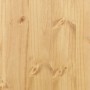 Cómoda cajonera Corona madera maciza de pino 80x43x114 cm