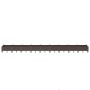 Planter with pegs PP brown 362.5x42.5x28.5 cm by vidaXL, Pots and planters - Ref: Foro24-368021, Price: 100,16 €, Discount: %