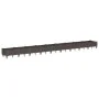 Planter with pegs PP brown 362.5x42.5x28.5 cm by vidaXL, Pots and planters - Ref: Foro24-368021, Price: 95,38 €, Discount: %