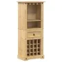 Corona Weinregalmöbel aus massivem Kiefernholz 56x35x120 cm von vidaXL, Wein- und Spirituosenschränke - Ref: Foro24-4005686, ...