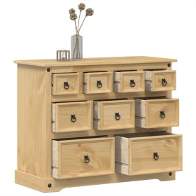 Corona Kommode aus massivem Kiefernholz 103x46x83 cm von vidaXL, Aufbewahrungskisten - Ref: Foro24-4005678, Preis: 220,14 €, ...