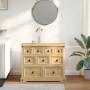 Corona chest of drawers solid pine wood 103x46x83 cm by vidaXL, Storage trunks - Ref: Foro24-4005678, Price: 220,14 €, Discou...