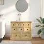 Corona Kommode aus massivem Kiefernholz 103x46x83 cm von vidaXL, Aufbewahrungskisten - Ref: Foro24-4005678, Preis: 216,32 €, ...