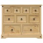 Corona chest of drawers solid pine wood 103x46x83 cm by vidaXL, Storage trunks - Ref: Foro24-4005678, Price: 220,14 €, Discou...