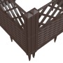Pflanzgefäß mit braunen PP-Heringen 123,5 x 43,5 x 43,5 cm von vidaXL, Töpfe und Pflanzgefäße - Ref: Foro24-368016, Preis: 55...