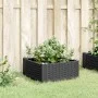 Planter with pegs PP black 42.5x42.5x28.5 cm by vidaXL, Pots and planters - Ref: Foro24-368002, Price: 25,83 €, Discount: %