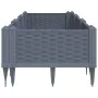 Pflanzgefäß mit grauen PP-Heringen 125 x 40 x 28,5 cm von vidaXL, Töpfe und Pflanzgefäße - Ref: Foro24-368014, Preis: 48,92 €...