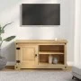 Mueble de TV Corona madera maciza de pino 100x37x52 cm de vidaXL, Muebles TV - Ref: Foro24-4005667, Precio: 106,66 €, Descuen...