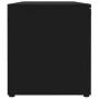 Black plywood TV cabinet 120x34x37 cm by vidaXL, TV Furniture - Ref: Foro24-801162, Price: 70,49 €, Discount: %