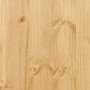 Mesita de noche Corona madera maciza de pino 35x32,5x58 cm