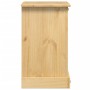 Mesita de noche Corona madera maciza de pino 53x39x66 cm de vidaXL, Mesitas de noche - Ref: Foro24-4005659, Precio: 91,36 €, ...